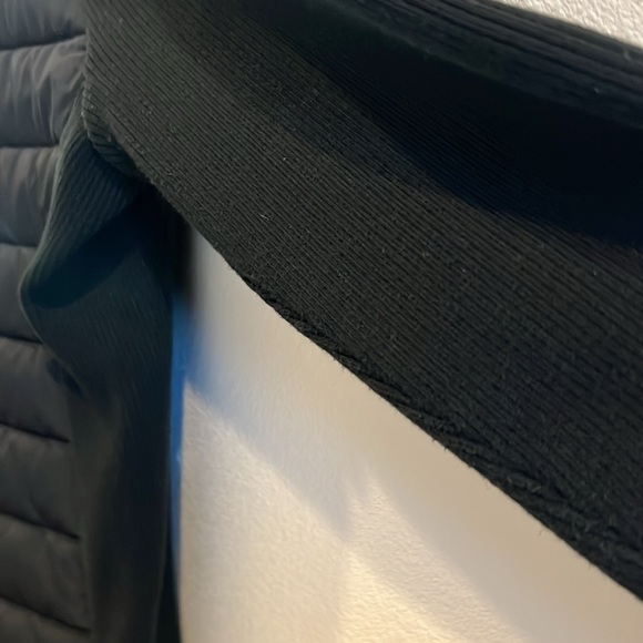 CALVIN KLEIN PERFORMANCE | Black Sweater Sleeve Faux-Fur Walker Coat size 3X - Picture 7 of 9